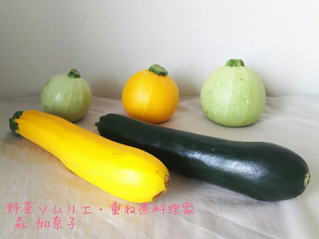【豊岡加奈子の野菜ノート】ズッキーニ♡あつめてみました！
