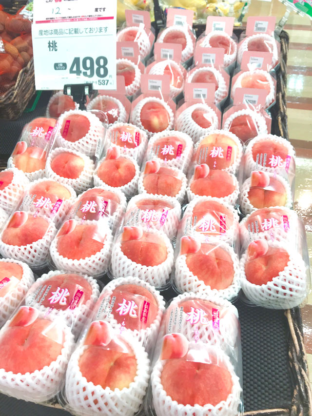 桃を天ぷらにしてみた Toyosu Blog 市場から情報発信