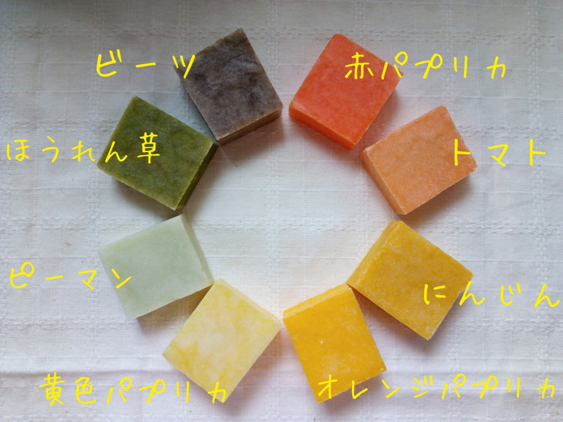 豊岡加奈子の野菜ノート 野菜の捨てちゃう部分で野菜石けんをつくろう 食オタnote Toyosu Blog 市場から情報発信