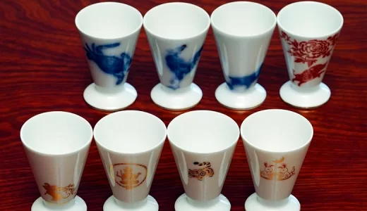 【2023年1月28日】プレスリリース：大倉陶園に特注した「干支の酒杯」が東京ドームテーブルウェアフェスティバルで展示されています
