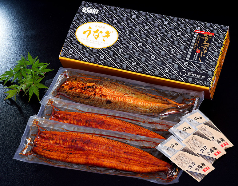若うなぎ蒲焼 鹿児島県産 化粧箱入り